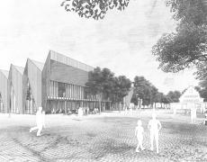 2. PREIS FÜR NEUBAU SPORTHALLE MIT SCHULISCHER MEHRZWECKNUTZUNG IN WANGEN IM ALLGÄU